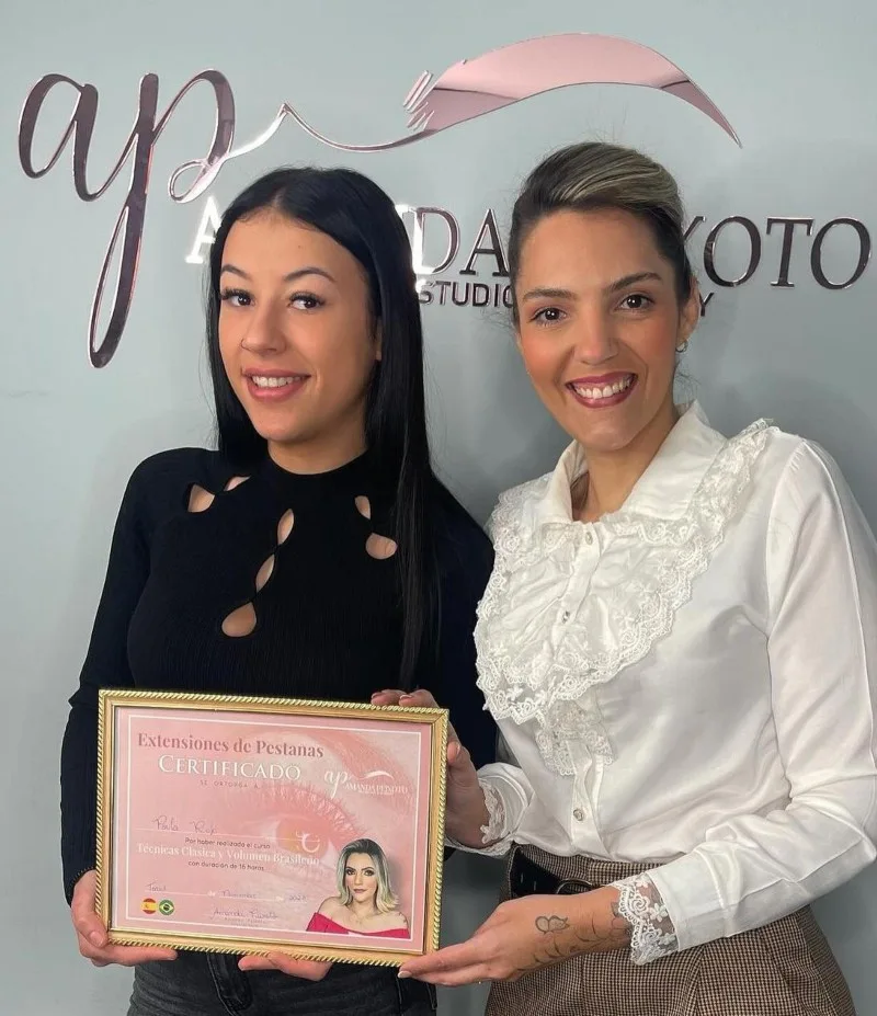 curso certificado cejas zaragoza amanda peixoto